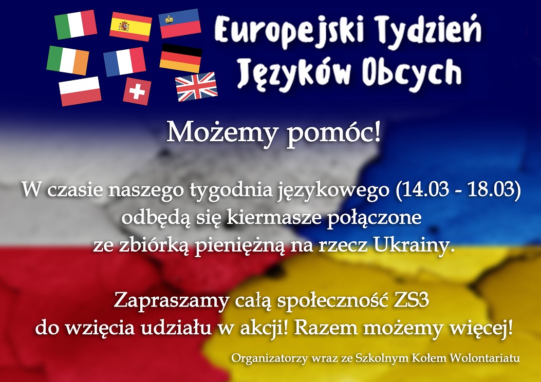 Możemy pomóc! Europejski Tydzień Języków Obcych