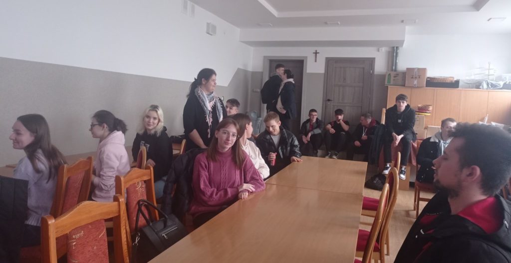 Spotkanie maturzystów z doradcą zawodowym Powiatowego Urzędu Pracy w Wyszkowie